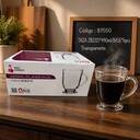 Taza transparente 490 ml