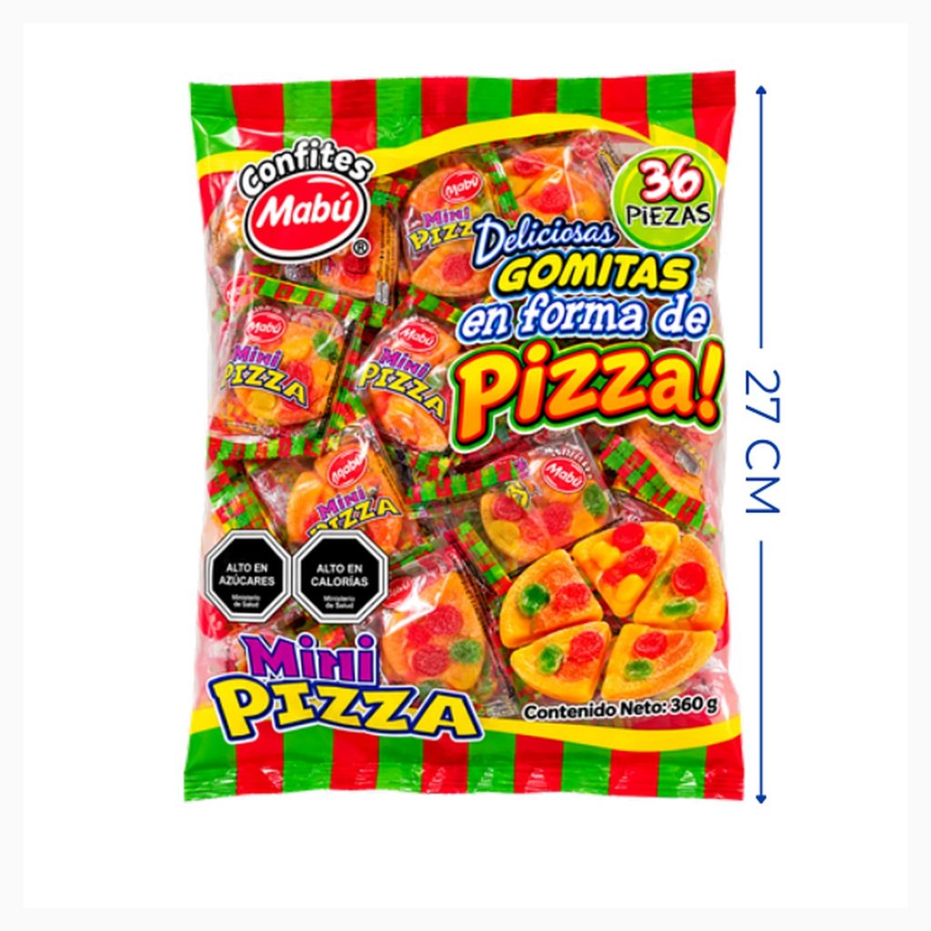 Gomitas mini Pizza